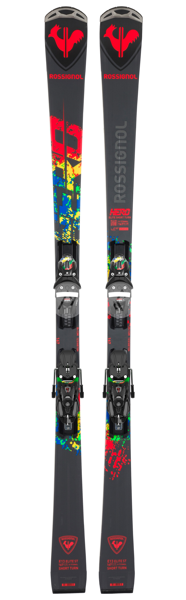 skis ROSSIGNOL HERO ELITE SL LIMITED TI 2022, titanal, grip walk + Look  Xpress 11 